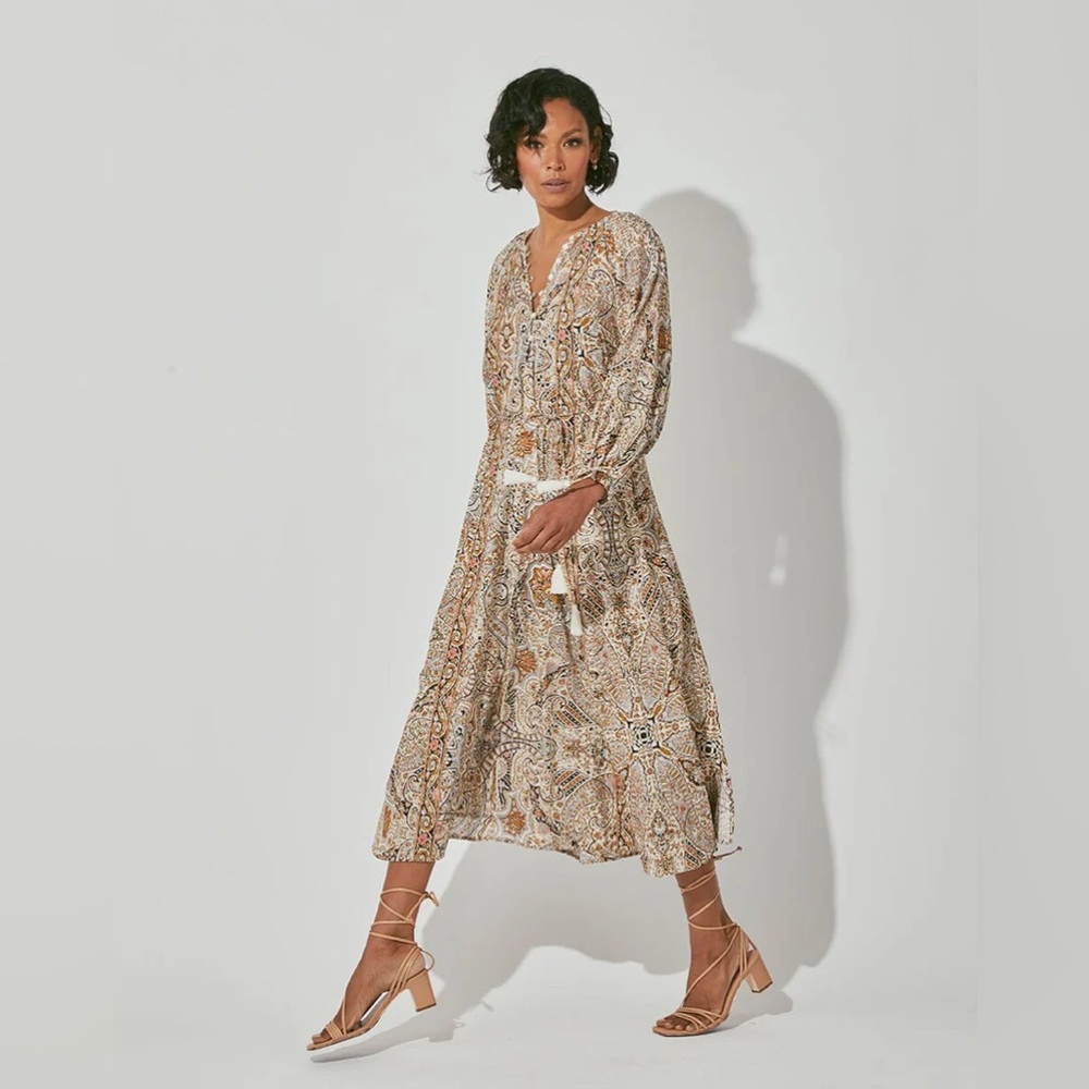 CLEOBELLA Diera Kaftan Midi Dress